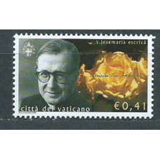 Vaticano - Correo 2003 Yvert 1323 ** Mnh Escritor Balaguer