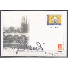 España II Centenario Sobres enteros postales 2002 Edifil 81 ** Mnh