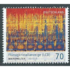 Alemania Federal Correo 2018 Yvert 3206 ** Mnh Cristal Liquido