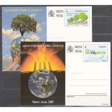España II Centenario Enteros postales Edifil 180/1 Año 2008 ** Mnh