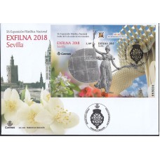 España II Centenario Sobres 1º Día 2018 Edifil 5264