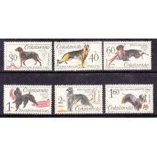 Checoslovaquia - Correo 1965 Yvert 1408/13 ** Mnh Fauna perros