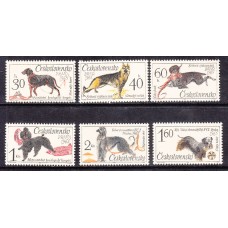 Checoslovaquia - Correo 1965 Yvert 1408/13 ** Mnh Fauna perros