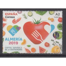 España II Centenario Correo 2019 Edifil 5289 ** Mnh Gastronomía