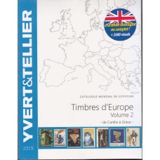 Yvert & Tellier Europa Tomo II (Carelia a Grecia) 2019