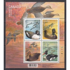 Canada - Hojas Yvert 87 ** Mnh Fauna aves