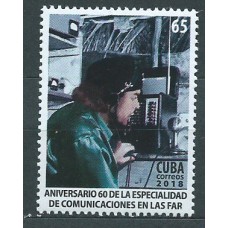 Cuba Correo 2018 Yvert 5671 ** Mnh 60º Comunicación de FAR