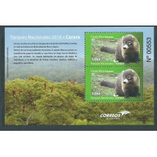 Costa Rica - Hojas Yvert 67 ** Mnh Parque Carara Fauna