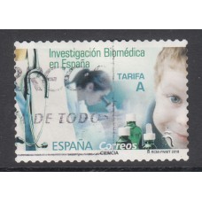 España II Centenario Correo 2018 Edifil 5197 usado  Investigación biomédica