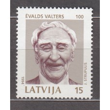 Letonia - Correo 1993 Yvert 327 ** Mnh  Ewald Valters