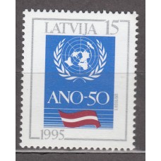 Letonia - Correo 1995 Yvert 357 ** Mnh  ONU