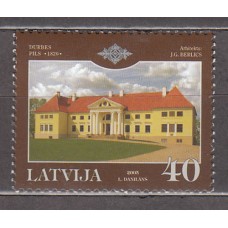 Letonia - Correo 2005 Yvert 622 ** Mnh  Palacio