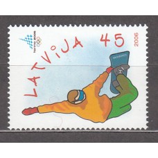 Letonia - Correo 2006 Yvert 634 ** Mnh Olimpiadas de Turin