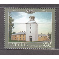 Letonia - Correo 2007 Yvert 675 ** Mnh  Castillo