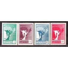 Lituania - Correo Yvert 394/7 ** Mnh