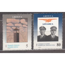 Lituania - Correo Yvert 461/2 ** Mnh