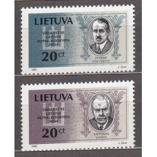 Lituania - Correo Yvert 502 ** Mnh Personajes