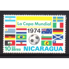 Nicaragua - Aereo Yvert 816 (*) Mng  Banderas