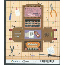 Brasil Hojas 2018 Yvert 185 ** Mnh Apartatos de Radio Modelos antiguos