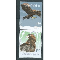 Tema Europa 2019 Liechtenstein Yvert 1878/79 ** Mnh Aves