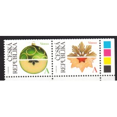 Chequia Correo 2018 Yvert 896/7 ** Mnh  Navidad