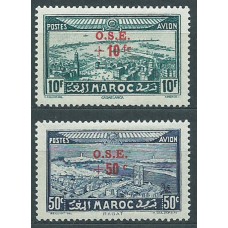 Marruecos Frances - Aereo Yvert 41/42 * Mh