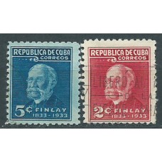 Cuba Correo 1934 Yvert 219/20 usado