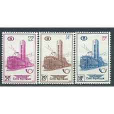 Belgica Paquetes Postales 1956 Yvert 358/60 * Mh Trenes