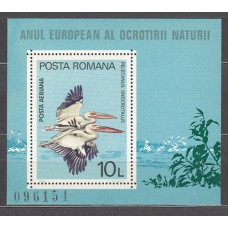 Rumania - hojas Yvert 141 ** Mnh Fauna aves