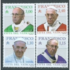 Vaticano Correo 2019 Yvert 1804/7 ** Mnh Pontificado Papa Fco MMXIX