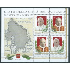 Vaticano Correo 2019 Yvert 1811/12 Hoja ** Mnh 90º Fundación SCV Hoja