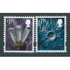 Gran Bretaña Correo 2019 Yvert 4779/80 ** Mnh Defitinivos Wales