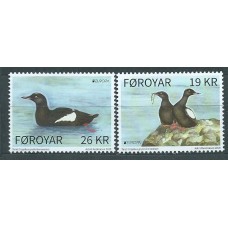 Tema Europa 2019 Feroe Yvert 949/50 ** Mnh Aves