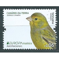 Tema Europa 2019 Madeira Yvert 398 ** Mnh Aves