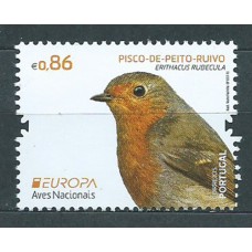 Tema Europa 2019 Portugal Yvert 4494 ** Mnh Aves