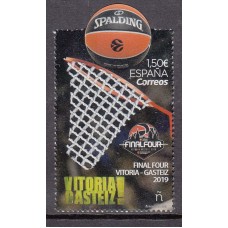 España II Centenario Correo 2019 Edifil 5318 ** Mnh Baloncesto