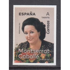 España II Centenario Correo 2019 5320 Edifil ** Mnh Montserrat Caballe