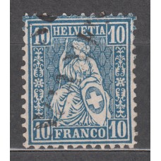 Suiza - Correo 1862 Yvert 36 usado