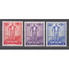 Suiza - Correo 1936 Yvert 286/8 ** Mnh