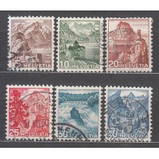 Suiza - Correo 1948 Yvert 461/6 usado