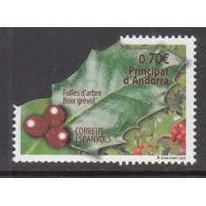 Andorra Española Correo 2019 Edifil 485 ** Mnh  Hojas de árbol