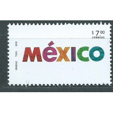Mexico Correo 2018 Yvert 3131 ** Mnh Marca Pais