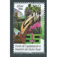 Mexico Correo 2018 Yvert 3129 ** Mnh Fondo de Capitalización e Inversión rural