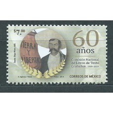 Mexico Correo 2019 Yvert 3139 ** Mnh 60 años Comisión Nacional Libros de Texto