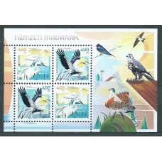 Tema Europa 2019 Hungria Hoja Yvert 419 ** Mnh Aves