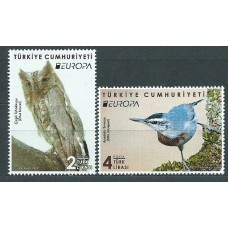 Tema Europa 2019 Turquia Yvert 3941/42 ** Mnh Aves