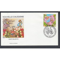 Nueva Caledonia SPD FDC Yvert 884 - 2003 Matasello San Valentin