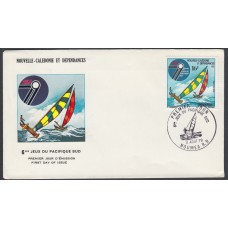 Nueva Caledonia SPD FDC Yvert 430 - 1979 Matasello Nautica
