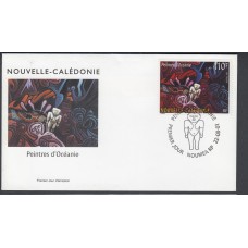 Nueva Caledonia SPD FDC Yvert 846 - 2001 Matasello Arte