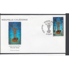 Nueva Caledonia SPD FDC Yvert 847 - 2001 Matasello Arte